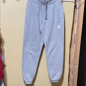 Adidas Kids Light Gray Joggers